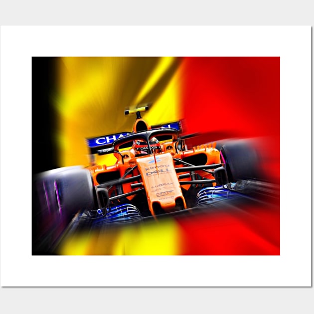 Stoffel Vandoorne 2018 Wall Art by DeVerviers